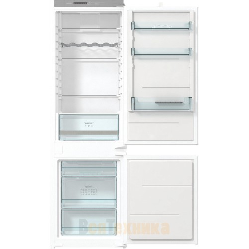 Встраиваемый двухкамерный холодильник Gorenje NRKI418FA0