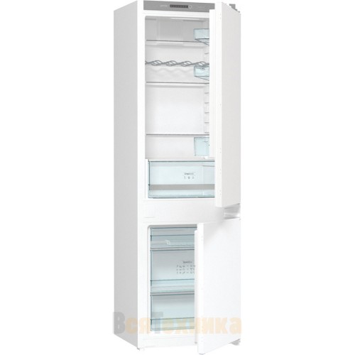 Встраиваемый двухкамерный холодильник Gorenje NRKI418FA0