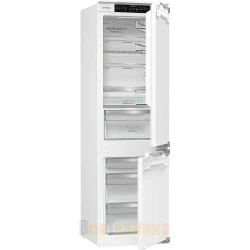 Встраиваемый двухкамерный холодильник Gorenje NRKI517162WF