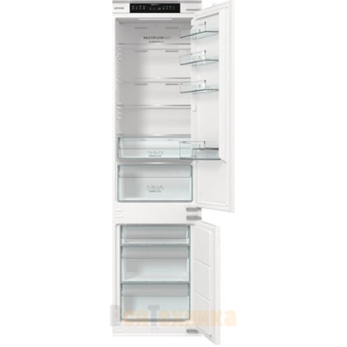 Встраиваемый двухкамерный холодильник Gorenje NRKI519141
