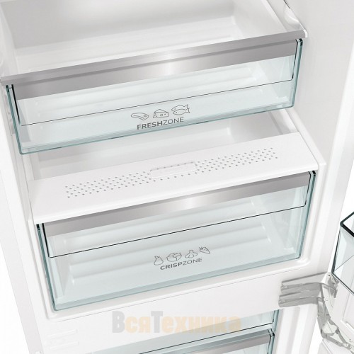 Встраиваемый двухкамерный холодильник Gorenje NRKI519E82WF