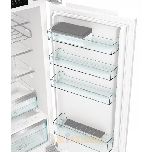 Встраиваемый двухкамерный холодильник Gorenje NRKI519E82WF