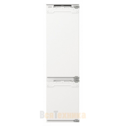 Встраиваемый двухкамерный холодильник Gorenje NRKI519E82WF