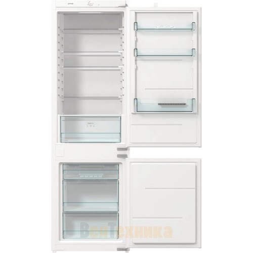Встраиваемый двухкамерный холодильник Gorenje RKI418FE0