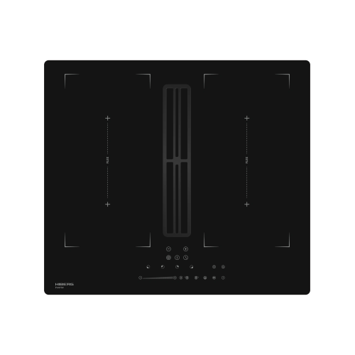 Индукционная варочная поверхность HIBERG с вытяжкой i6-VM8 B