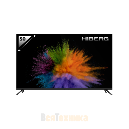 Телевизор HIBERG 50Y UHD-R