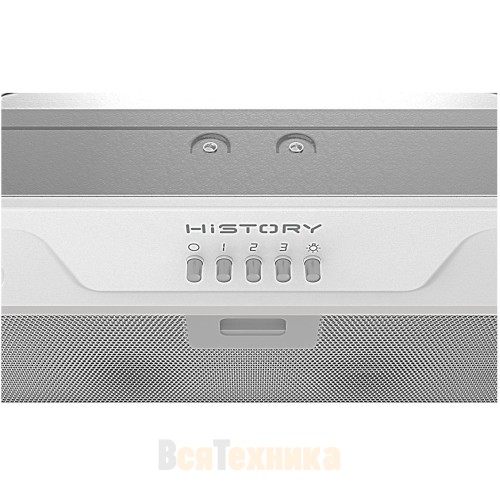 Вытяжка полновстраиваемая HiSTORY CI65B1 FWH, белая