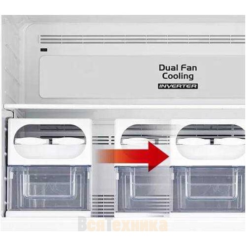 Холодильник Hitachi R-VX 472 PU9 BSL