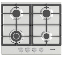 Газовая варочная панель Hyundai HHG 6434 IX