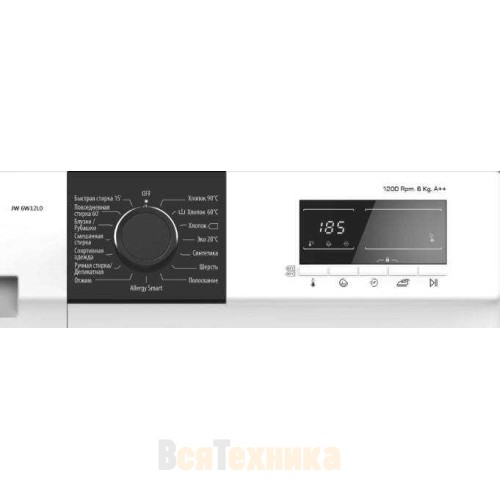 Стиральная машина Jacky's JW 6W12L0