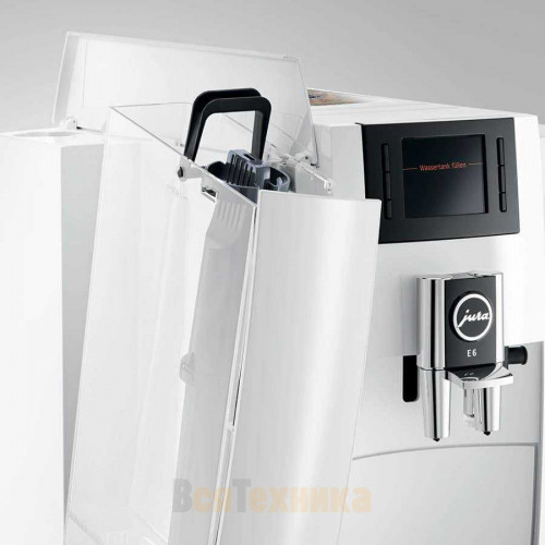 Кофемашина Jura E6 Piano white