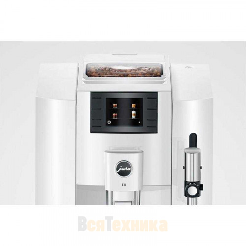 Кофемашина Jura E8 PIANO WHITE