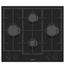 Газовая стеклянная варочная панель Korting HGG 6301 CN