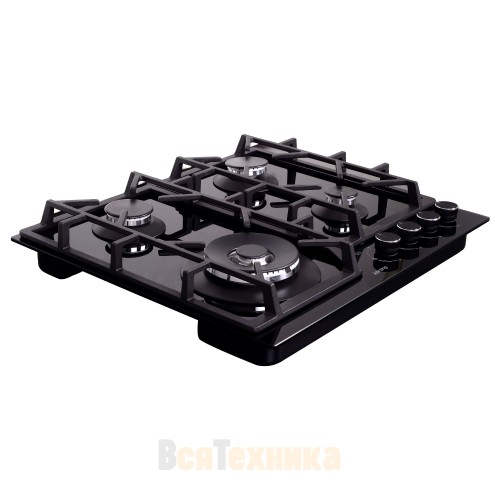 Газовая стеклянная варочная панель Korting HGG 6919 CTN