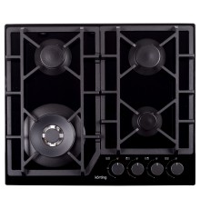 Газовая стеклянная варочная панель Korting HGG 6919 CTN