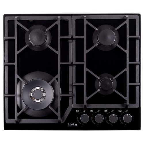 Газовая стеклянная варочная панель Korting HGG 6919 CTN