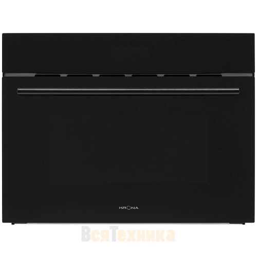 Встраиваемая микроволновая печь Krona ONYX 45H mw BL/BL