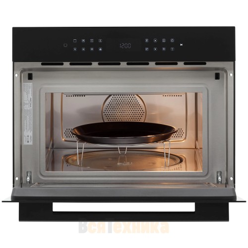Встраиваемая микроволновая печь Krona ONYX 45H mw BL/BL