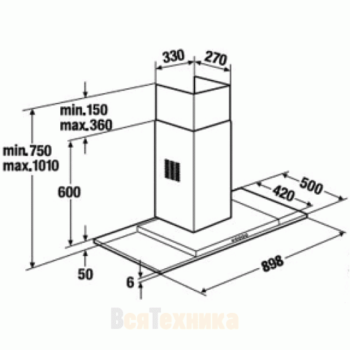 Вытяжка Kuppersbusch KD 9380.1 GE