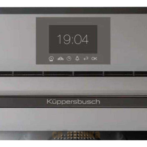 Компактный духовой шкаф с паром Kuppersbusch CBD 6550.0 G2 Black Chrome