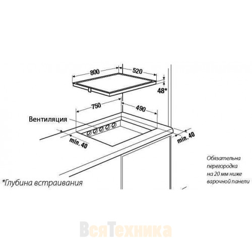 Индукционная варочная панель Kuppersbusch EKI 8842.1 ED