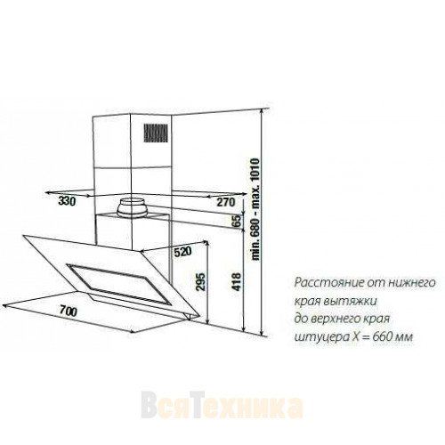 Вытяжка Kuppersbusch KD 7610.0 W