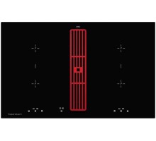Индукционная варочная панель с вытяжкой Kuppersbusch KMI 8500.0 SR Hot Chili