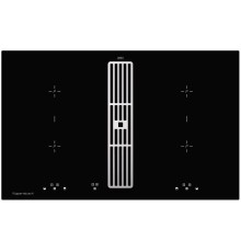 Индукционная варочная панель с вытяжкой Kuppersbusch KMI 8500.0 SR Silver Chrome