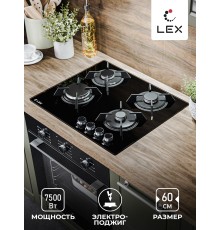 Варочная панель газовая LEX GVG 643A BBL