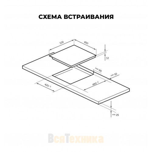 Варочная панель электрическая LEX EVH 430A BL