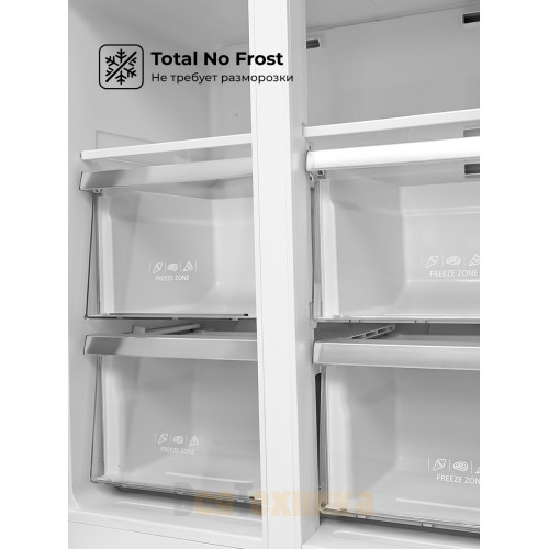 Холодильник трехкамерный отдельностоящий LEX LCD450GlGID