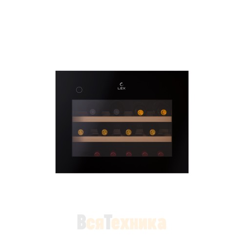 Винный шкаф встраиваемый LEX LWD6028BL PP