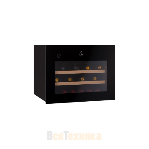 Винный шкаф встраиваемый LEX LWD6028BL PP