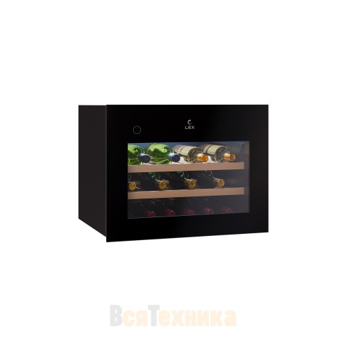 Винный шкаф встраиваемый LEX LWD6028BL PP