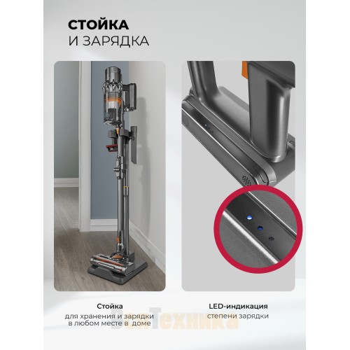 Пылесос беспроводной вертикальный LEX LXVCS 7073