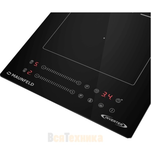 Индукционная варочная панель Maunfeld CVI292S2BBK Inverter