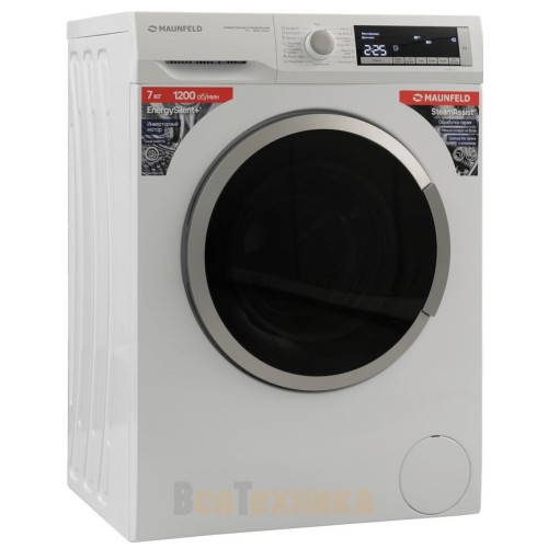 Стиральная машина Maunfeld MFWM127WH200 ST INVERTER SLIM