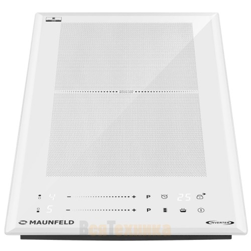 Индукционная варочная панель Maunfeld CVI292S2FWH LUX Inverter