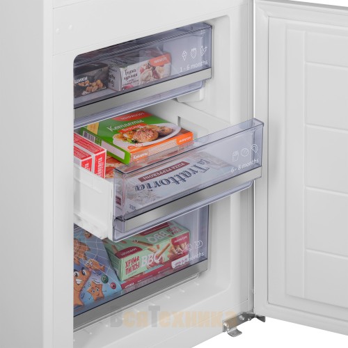 Холодильник Maunfeld MBF177SWGR Inverter