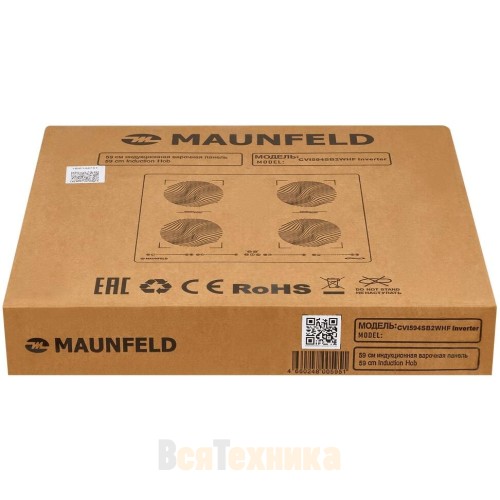 Индукционная варочная панель Maunfeld CVI594SB2WHF Inverter