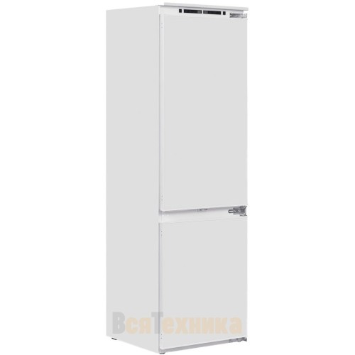 Встраиваемый холодильник Maunfeld MBF177NFWHGR Inverter