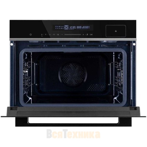 Компактный духовой шкаф с паром Maunfeld MCMO5016STGB