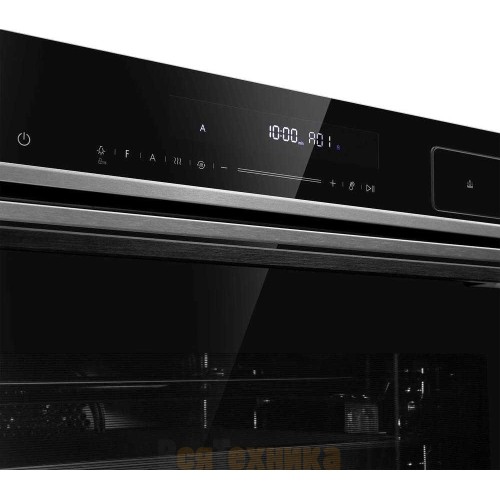 Компактный духовой шкаф с паром Maunfeld MCMO5016STGB
