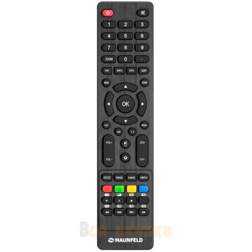 Телевизор Maunfeld MLT43FSD02, Full HD, Android TV, 43"