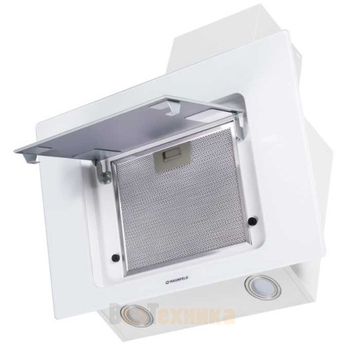 Кухонная вытяжка MAUNFELD YORK PUSH 60 Glass White