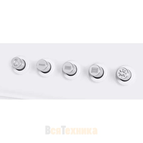 Кухонная вытяжка MAUNFELD YORK PUSH 60 Glass White
