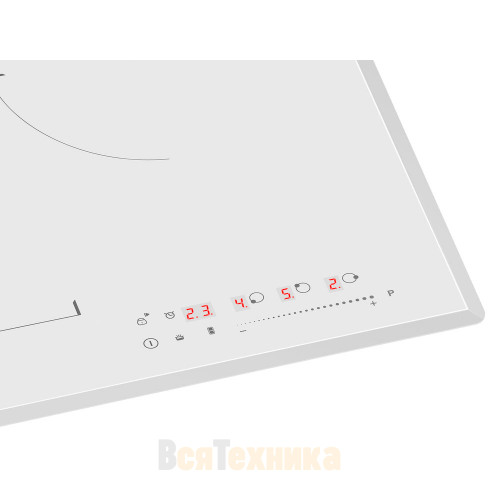 Индукционная варочная панель Maunfeld CVI453SBWH LUX