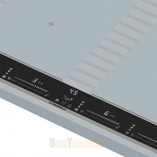 Индукционная варочная панель Maunfeld CVI594SF2MBL LUX Inverter