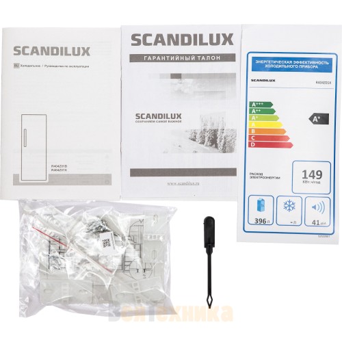 Морозильник Scandilux FN307E01X