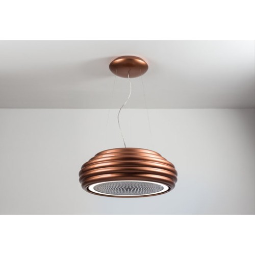 Островная вытяжка Sirius SILT 27 HIVE copper